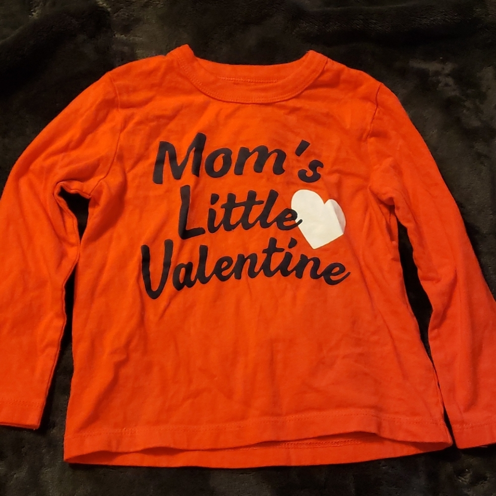 Orange Valentine's day shirt